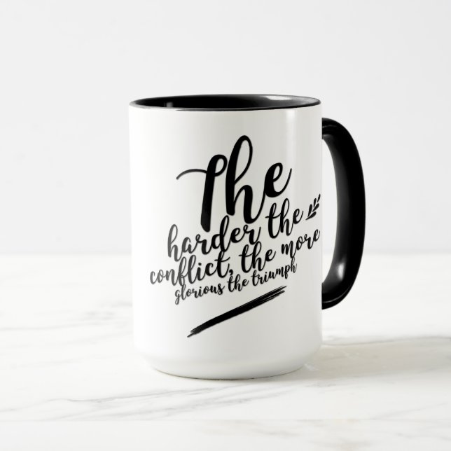 Triomphe #4 Combo Mug (Devant droit)