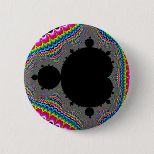 Trip - Fractal 2 Inch Round Button
