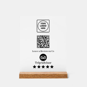 Tripadvisor QR Code Business Review Link Display