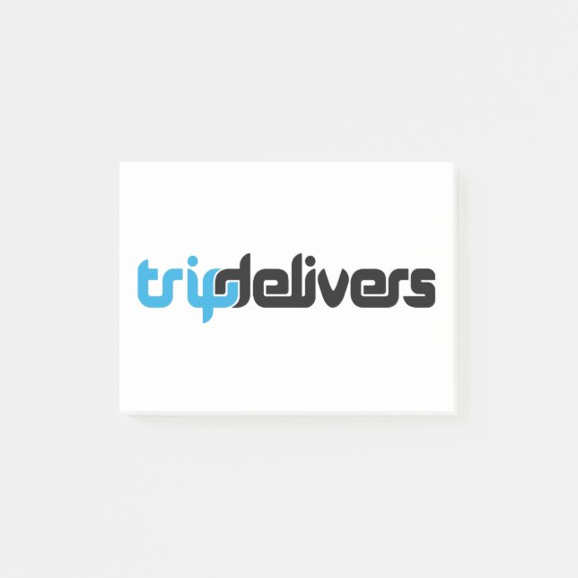 TripDelivers Post it notes (Front)