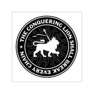 Tripe Judah Selassie Jah Rastafari Wood Art Stamp