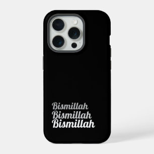 Triple Bismillah Black iPhone 15 Pro Case