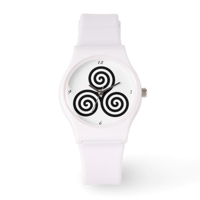 Triple Black Spiral Thunder_Cove Watch (Front)