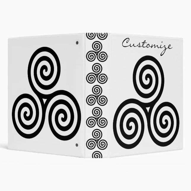 Triple Black Spirals Thunder_Cove Binder (Background)