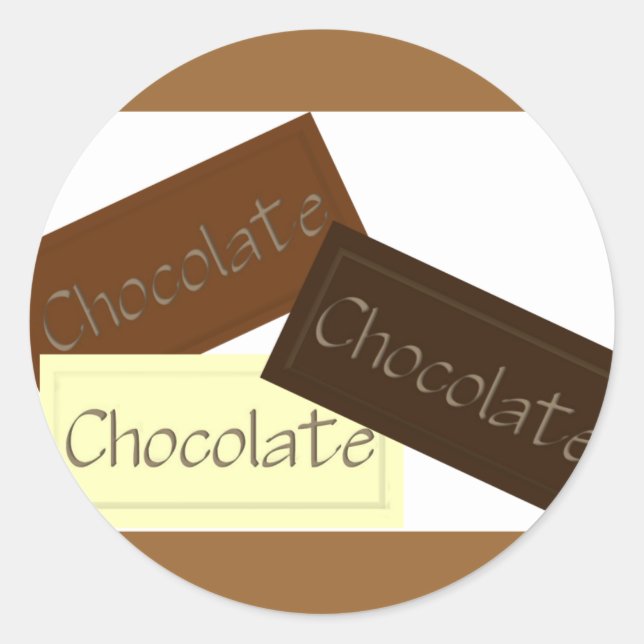 Triple Chocolate Sticker (Front)