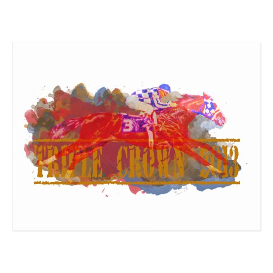 Triple Crown 2013 Postcard