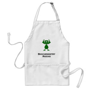 Triple Eye Biochemistry Rocks green Standard Apron