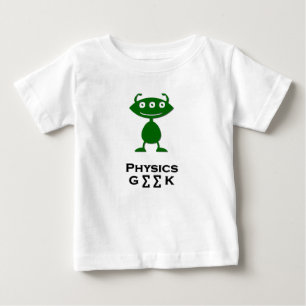 Triple Eye Physics Geek green Baby T-Shirt