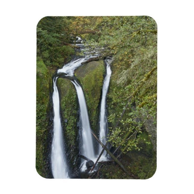 Triple Falls, Columbia River Gorge Magnet (Vertical)