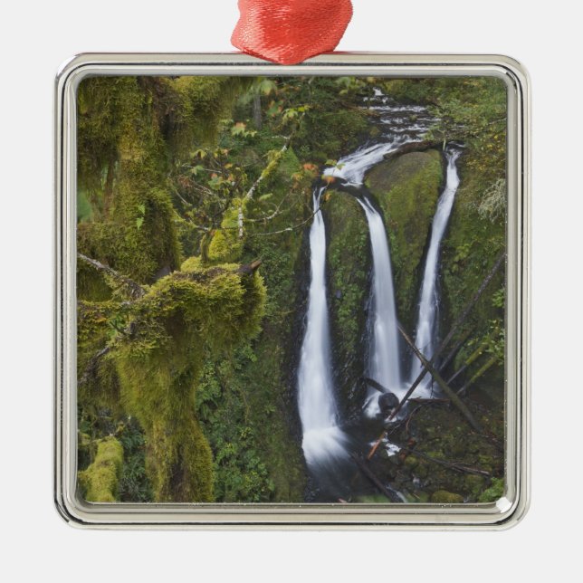 Triple Falls, Columbia River Gorge Metal Ornament (Front)