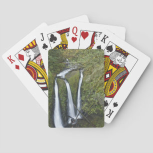 Triple Falls, Columbia River Gorge Playing Cards