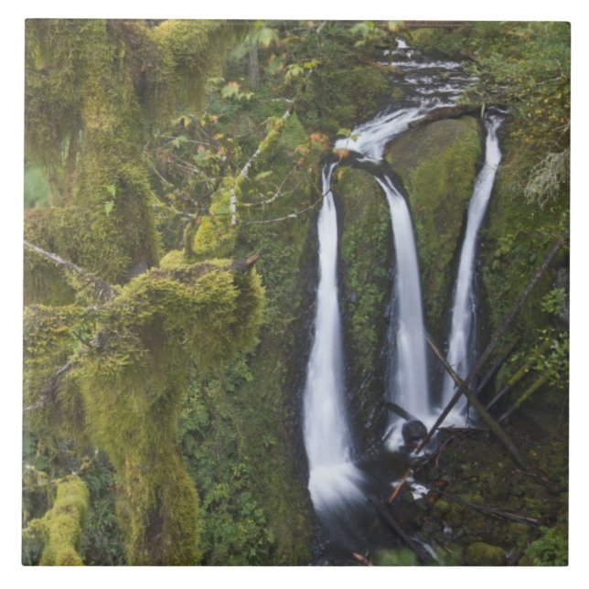 Triple Falls, Columbia River Gorge Tile (Front)