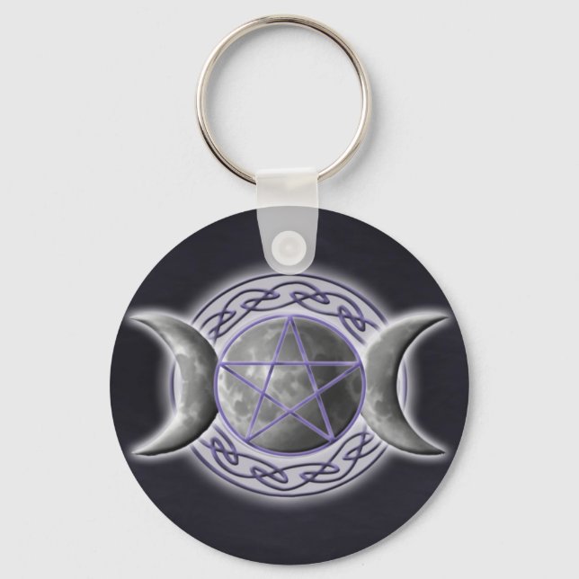 Triple Goddess 2 Keychain (Front)