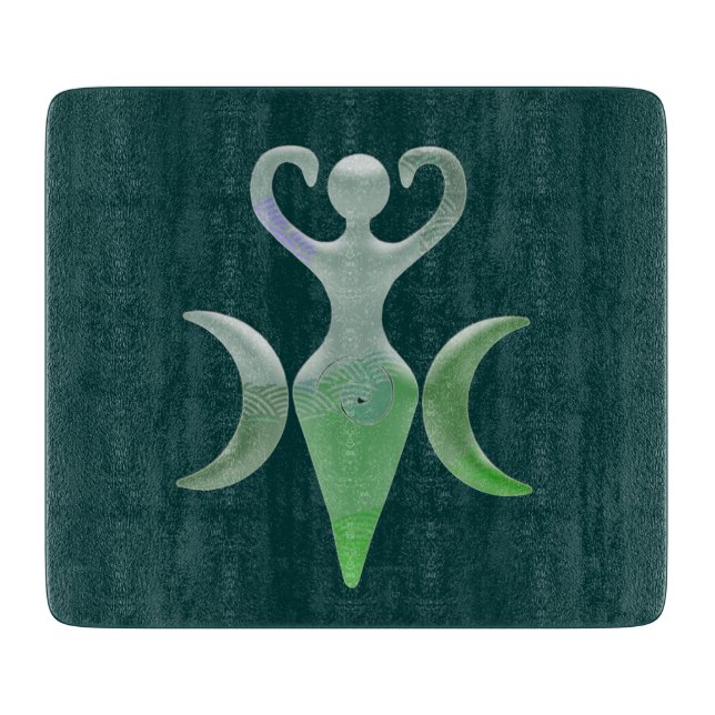 Triple Goddess Cutting Board (Front)
