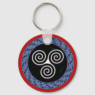 Triple Goddess Keychain