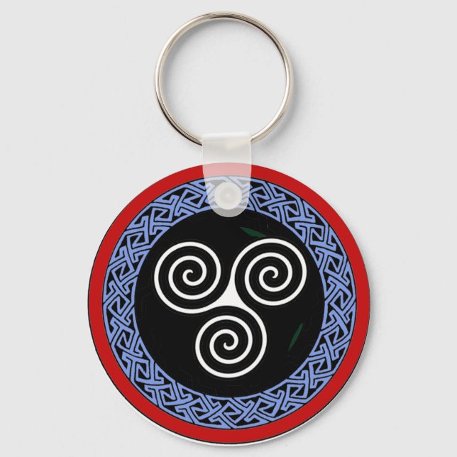 Triple Goddess Keychain (Front)
