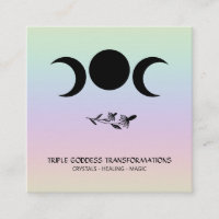 *~* Triple Goddess Luna Moon Magic Boho Rainbow