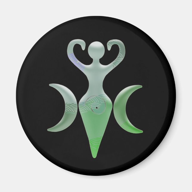 Triple Goddess Magnet (Front)