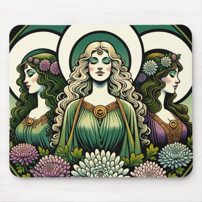 Triple Goddess                                     Mouse Pad (Front)