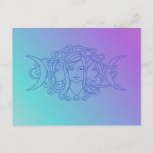 Triple Goddess Postcard