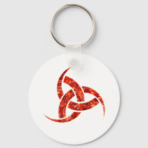 Triple Horn of Odin Keychain