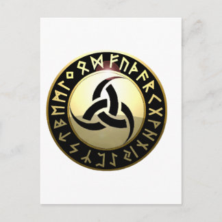 Triple Horn of Odin Postcard