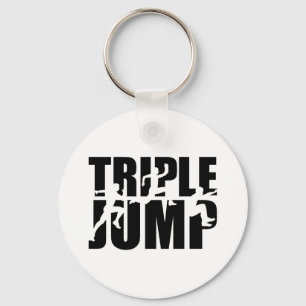 Triple jump keychain