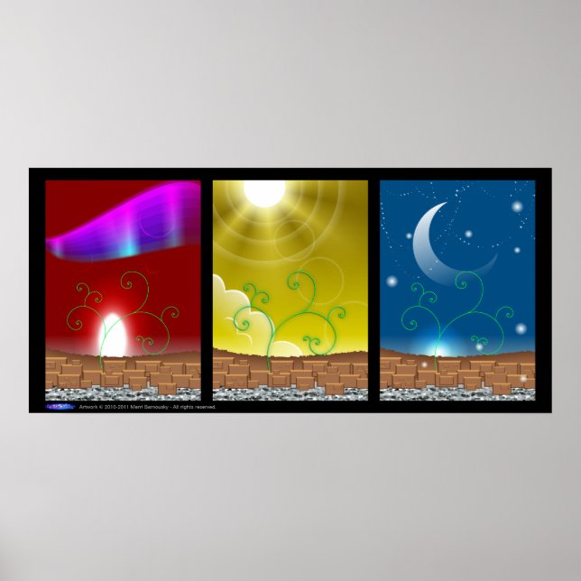 Triple landscape poster (Front)