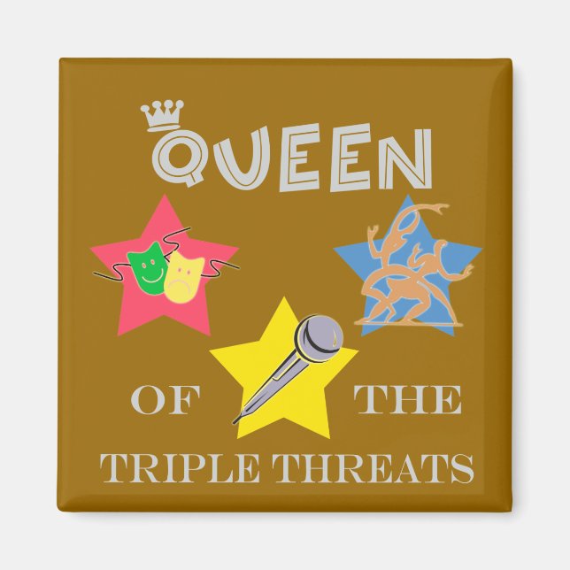Triple menace Magnet Queen (Devant)
