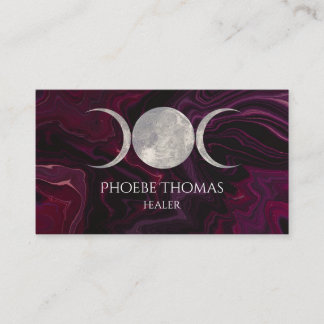 Triple Moon business card