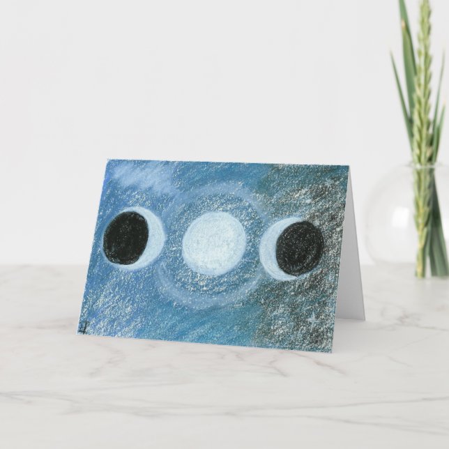 Triple Moon Card (Front)