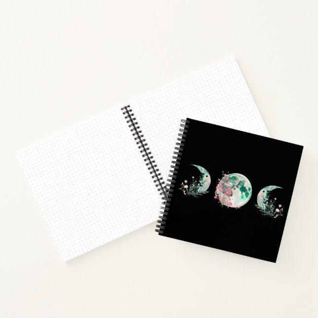 Triple Moon Notebook (Inside)