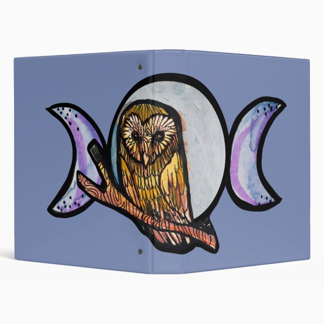 Triple Moon Owl                                    Binder (Background)
