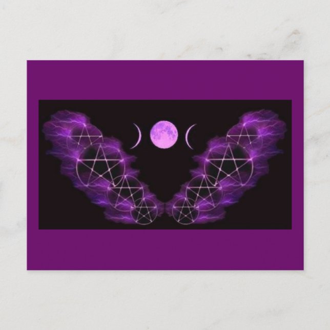 Triple Moon Postcard (Front)