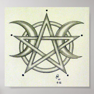 Triple moon poster