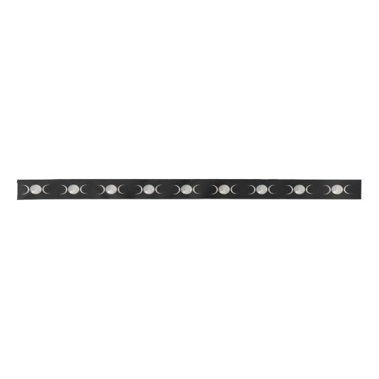 Triple Moon Ribbon Satin Ribbon | Zazzle.ca