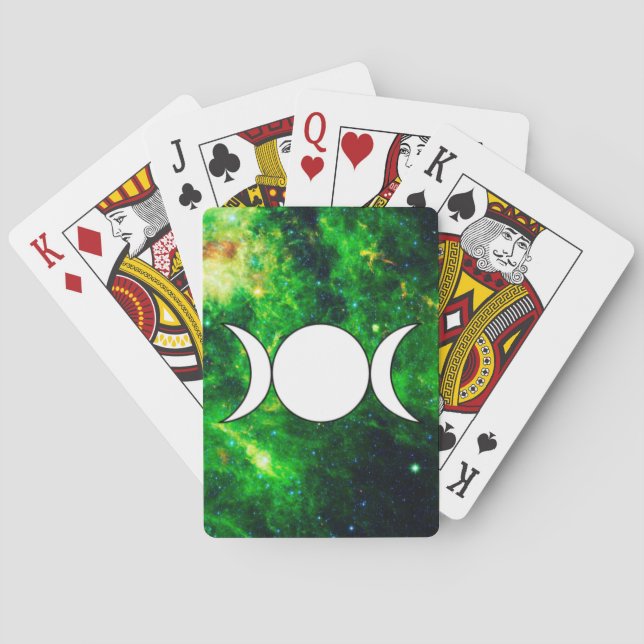Triple Moon Tarot Playing Cards (Back)