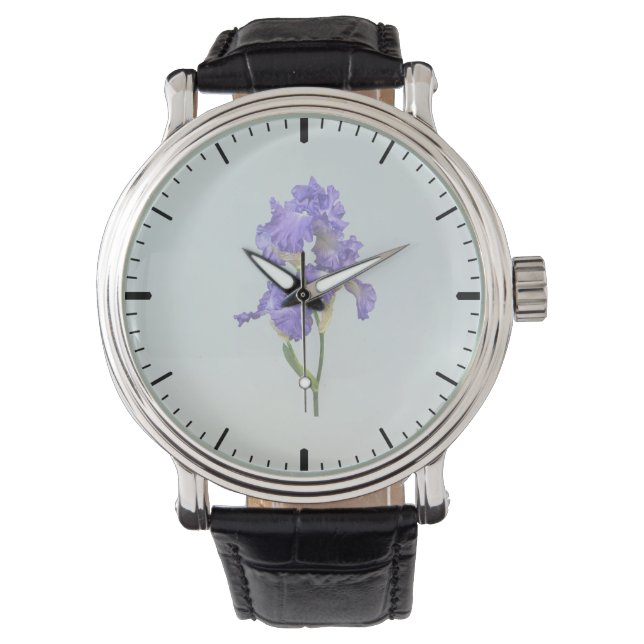 Triple Purple Iris Watch (Front)