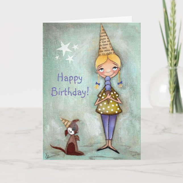 Triple Scoop - Birthday Card (Front)