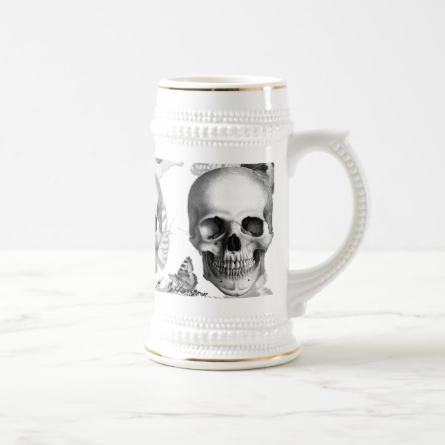 Triple Skull Beer Stein (Right)