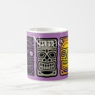 Triple Tiki Sculptures Thunder_Cove Coffee Mug