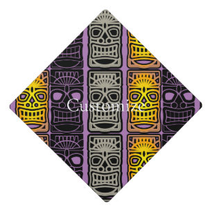 Triple Tiki Sculptures Thunder_Cove Graduation Cap Topper