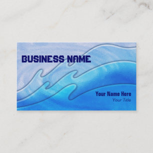 triple waves ~ bc business card