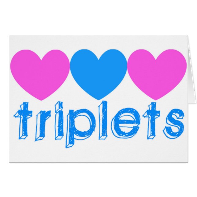 Triplet Deux Filles Un Garçon (Devant horizontal)