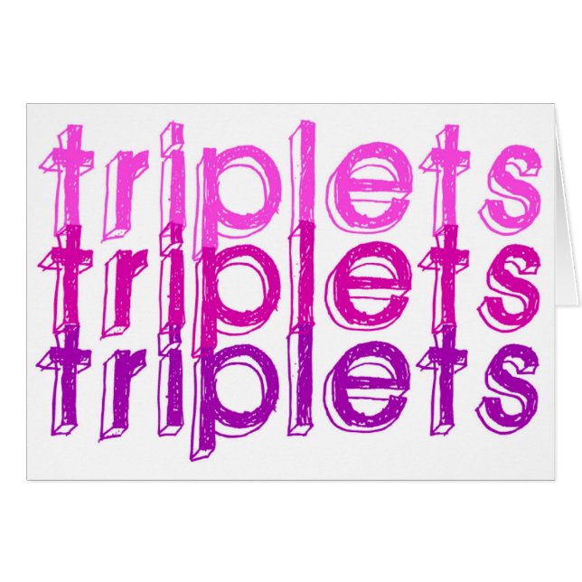 Triplet Girls (Devant horizontal)