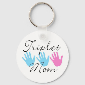 triplet mom key chain - bgb