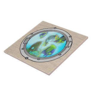 Triplet Portholes Tile