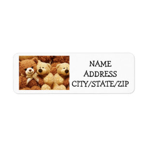 *TRIPLET* TEDDY BEAR POUR LES PARENTS DE TRIPLET