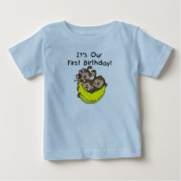Triplets 1st - Two Girls One Boy Tshirts and Gifts