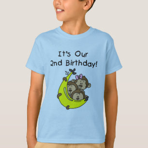 Triplets 2nd - Two Boys/ One Girl Tshirts